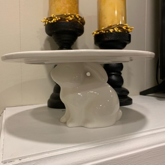 Kitchen Bunny Cake Stand Poshmark